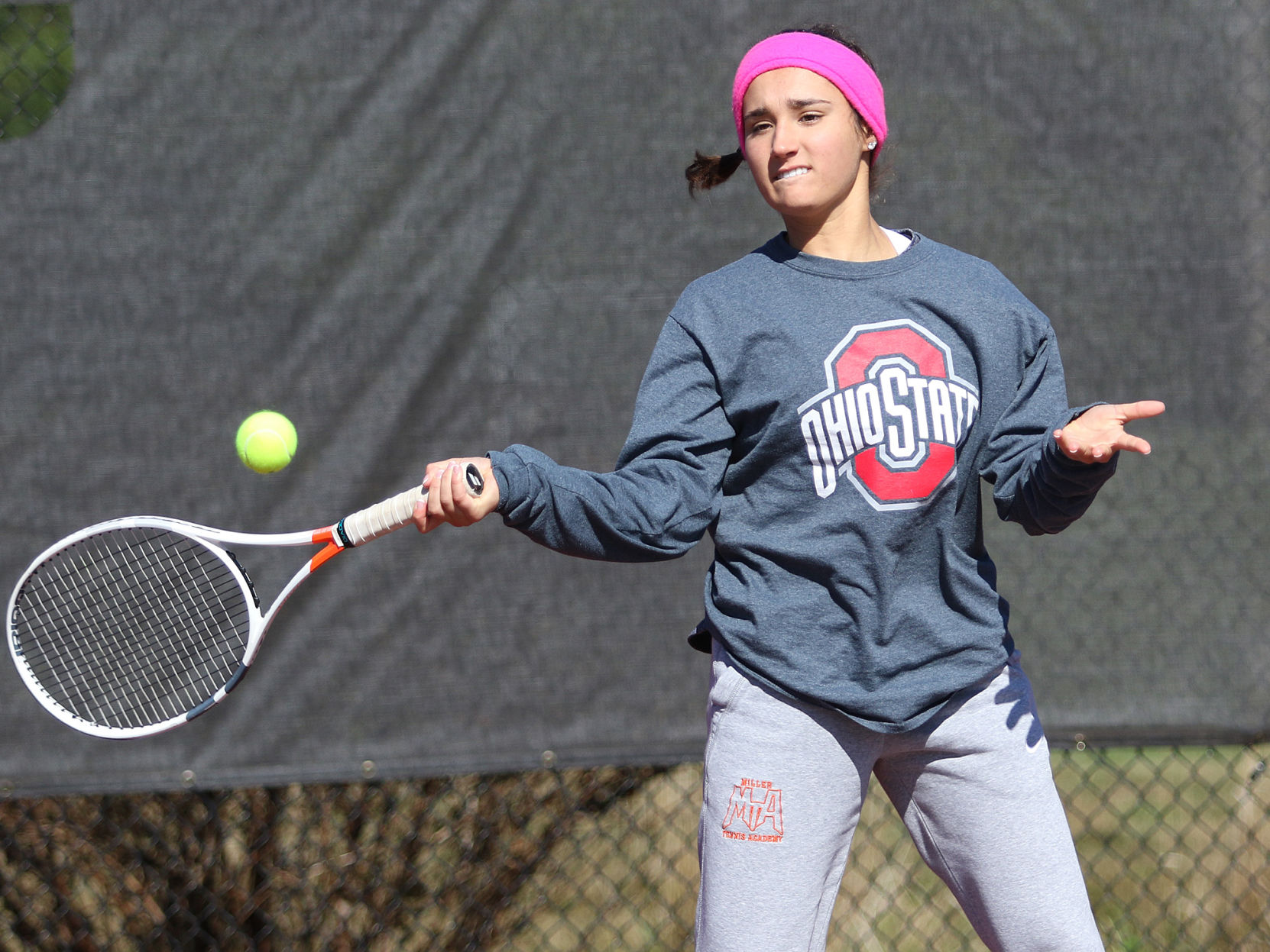 Class 2 District 4 individual tennis tournament